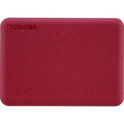 Toshiba Canvio Advance 1 TB Externe harde schijf (2,5 inch) USB-A 3.2 Gen 1 Rood HDTCA10ER3AA