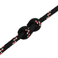 VidaXL Boot touw 18 mm 100 m polypropyleen zwart - thumbnail