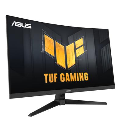 ASUS TUF Gaming VG32VQM5B, 31,5 inch Full HD VA gebogen gaming-monitor (1920 x 1080), 0,5 reactietijd, 250 Hz, luidspreker, ELMB Sync, FreeSync Premium, HDMI en DisplayPort, DisplayWidget Center