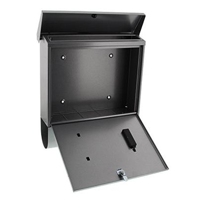 Burg Wächter 4400Si Malaga 4400 Si Brievenbus Plaatstaal Zilver Sleutelslot