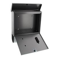 Burg Wächter 4400Si Malaga 4400 Si Brievenbus Plaatstaal Zilver Sleutelslot - thumbnail