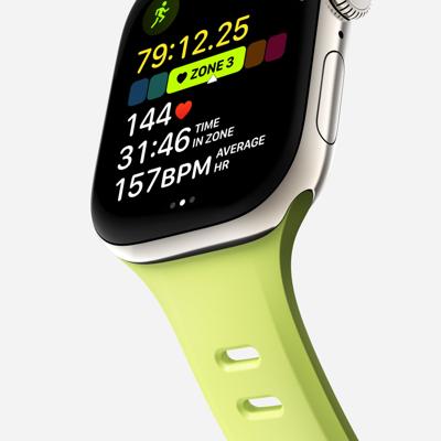 Nomad Tempo Band Apple Watch 44mm/ 45mm/ 46mm/ 49mm Limoengroen