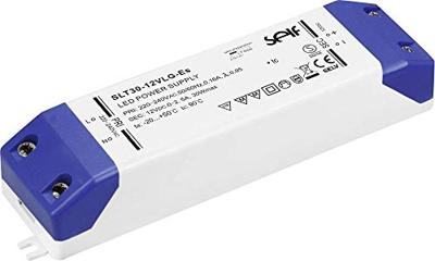 Self Electronics SLT30-12VLG-ES LED-driver Constante spanning 30 W 0 - 2.5 A 12.0 V/DC Geschikt voor meubels, Niet dimbaar, Overbelastingsbescherming,