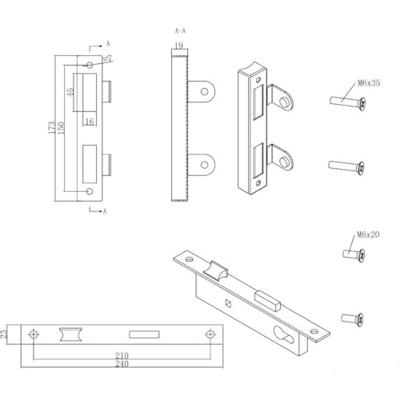 Siena Garden 963422 Handgreepset 1 stuk(s)