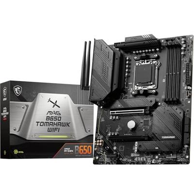 Micro Star International Computer MAG B650 Tomahawk WIFI Moederbord Socket AMD AM5 Vormfactor ATX Moederbord chipset AMD® B650