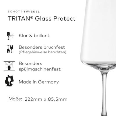Schott Zwiesel Rode Wijnglazen MioVino - 500 ml - 4 stuks