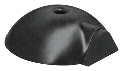 Deurbuffer vloermontage ø84x28mm zwart Deurbuffer vloermontage ø84x28mm zwart
