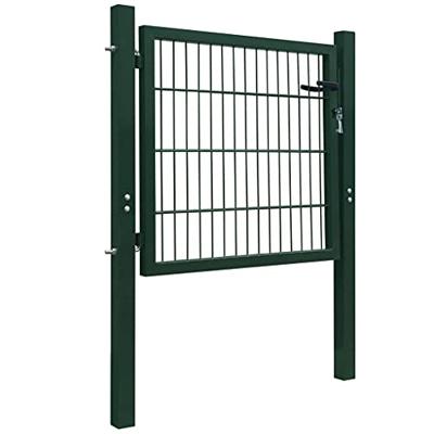 VidaXL Poort 105x150 cm staal groen