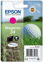 Epson inktcartridge 34, 300 pagina's, OEM C13T34634010, magenta - thumbnail