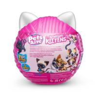 Zuru Pets Alive Smitten Kitten Knuffel + Geluid Assorti - thumbnail