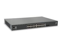 LevelOne GTL-2881 Managed network switch L3 Gigabit Ethernet (10/100/1000) Grijs netwerk-switch - thumbnail