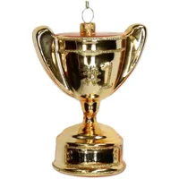 Kersten Ornament Champions Cup glas goud 10.4cm - thumbnail