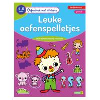 Deltas Oefenboek met stickers - leuke oefenspelletjes (4-5 jaar) - thumbnail