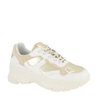 Oxmox chunky sneakers wit/goud - thumbnail