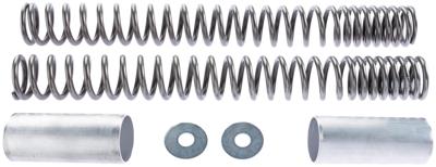 WIRTH voorvork veerset gepolijst fork spring set 6083 polished,cover 1314 WIRTH voorvork veerset gepolijst fork spring set 6083 polished,cover 1314