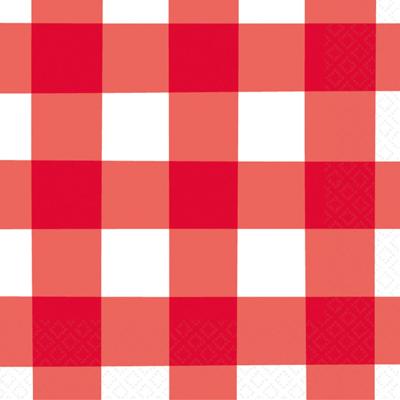 Amscan Servetten Picnick Party 25 X 25 Cm 16 Stuks