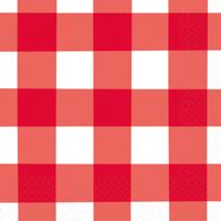 Amscan Servetten Picnick Party 25 X 25 Cm 16 Stuks - thumbnail