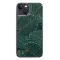 iPhone 13 mini hybride hoesje - Monstera leaves - thumbnail