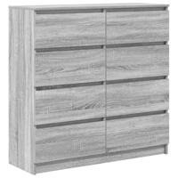 Dressoir 100x35x99 cm spaanplaat grijs sonoma - thumbnail