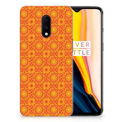 OnePlus 7 TPU bumper Batik Oranje OnePlus 7 TPU bumper Batik Oranje