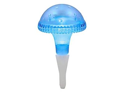 Led solarlamp assisi paddestoel blauw