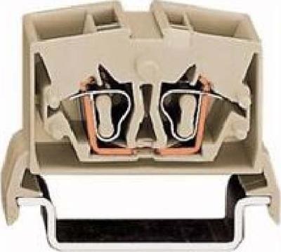 WAGO 264-225 Doorgangsklem 10 mm Spanveer Toewijzing: L Grijs 100 stuk(s)