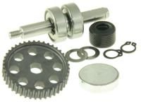 Polini waterpomp water pumps inox piaggio with drive wheel - thumbnail