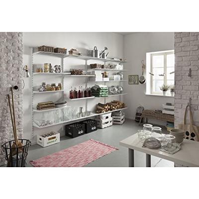 Bücherstütze weiß einteilig L.130mm H.120mm ELEMENT SYSTEM