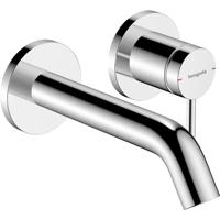 Hansgrohe Tecturis S ééngreeps wastafelkraan inbouw voor wandmontage, met uitloop 16,5 cm, chroom - thumbnail