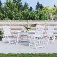 VidaXL Tuinstoelkussens 4 st 50x50x4 cm oxford stof ruitpatroon grijs - thumbnail