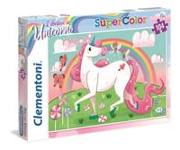 Clementoni puzzel eenhoorn, 104st. - thumbnail