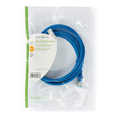 CAT6a SF/UTP-Netwerkkabel | RJ45 Male - RJ45 Male | 0,5 m | Grijs