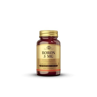 Solgar Boron (Borium) 3 mg Capsules