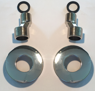 Wiesbaden Rio set S-kopp.+ rozet 1/2''x3/4'' chroom Wiesbaden Rio set S-kopp.+ rozet 1/2''x3/4'' chroom