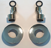 Wiesbaden Rio set S-kopp.+ rozet 1/2''x3/4'' chroom - thumbnail