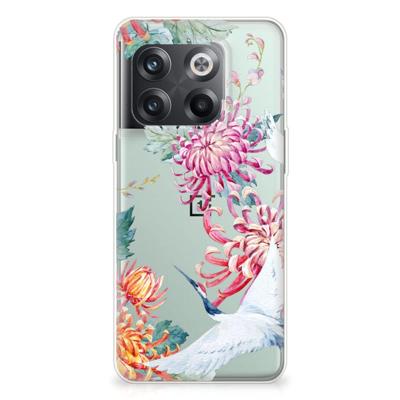 OnePlus 10T | TPU Hoesje | Bird Flowers