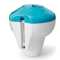 Intex 2-in-1 chloordrijver met thermometer - thumbnail