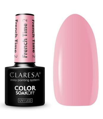 Claresa uv/led gellak 5ml french time 2 Claresa uv/led gellak 5ml french time 2