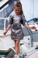 B.Nosy Meisjes nepleren rok - Pewter - thumbnail