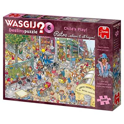 Jumbo Wasgij Retro Destiny 6 puzzel Kinderspel - 1000 stukjes