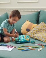 Maped grafietpotlood Jungle Fever HB met gom, + leerhulpmiddel, blister van 2 stuks, assorti - thumbnail