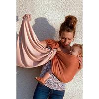 Kleine sjaal zonder knoop LOVE RADIUS nude/karamel - thumbnail