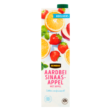 Jumbo Aardbei Sinaasappel met Appel 1 L