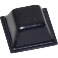 TOOLCRAFT PD2126SW Apparaatvoet Zelfklevend, Vierkant Zwart (l x b x h) 12.7 x 12.7 x 5.8 mm 1 stuk(s) - thumbnail