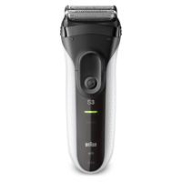 Braun Series 3 ProSkin 3020s Elektrisch Scheerapparaat, Zwart/Wit - Oplaadbaar Scheerapparaat - thumbnail