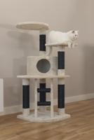 Beeztees Dominjo Krabpaal Creme 50x50x123 cm - thumbnail