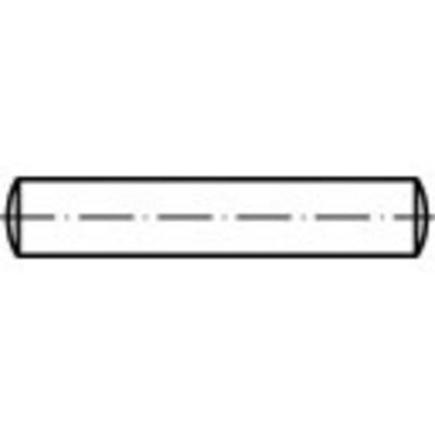 TOOLCRAFT TO-5362620 Cilindrische pen 16 mm RVS A1 10 stuk(s)
