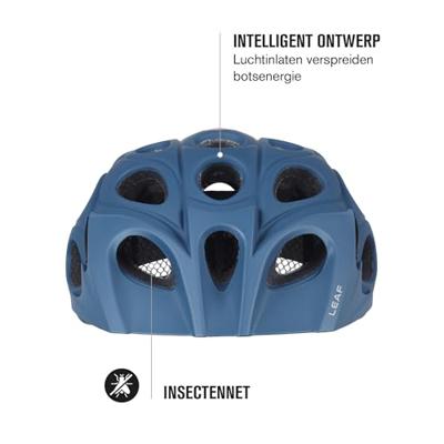Buzaglo Catlike mtb helm leaf maat m 54-57cm majolica blue