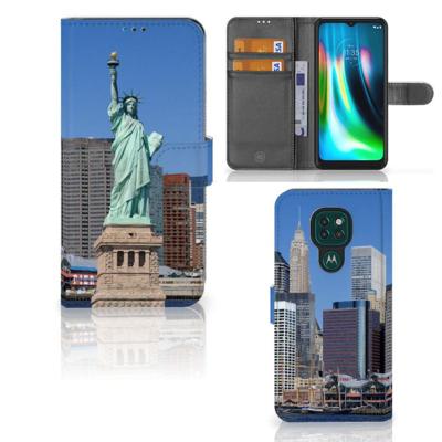 Motorola Moto G9 Play | E7 Plus | Flip Cover | Vrijheidsbeeld