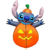 Disney opblaasfiguur stitch pompoen 106 cm - thumbnail